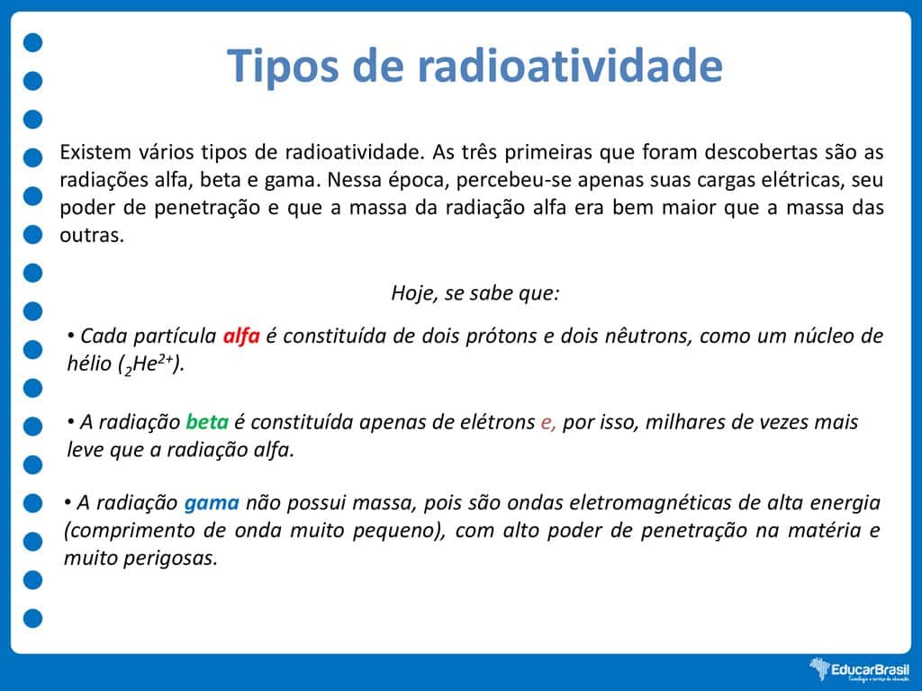 Conheça a Radioatividade - produção, uso e o descarte do lixo tóxico